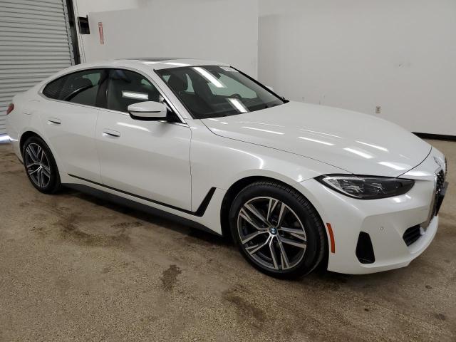 WBA73AV06RFR57700 - 2024 BMW 430XI GRAN COUPE WHITE photo 4