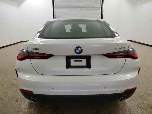 WBA73AV06RFR57700 - 2024 BMW 430XI GRAN COUPE WHITE photo 6