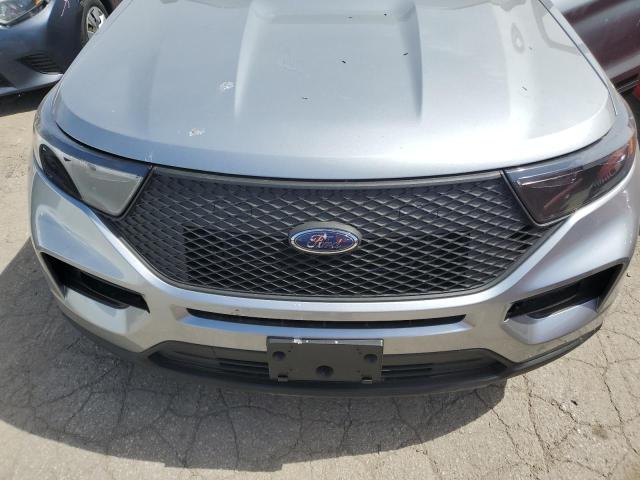 1FM5K8AW5PNA03695 - 2023 FORD EXPLORER POLICE INTERCEPTOR 银色 照片 11