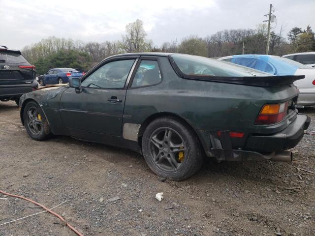 WP0AA2955HN150180 - 1987 PORSCHE 944 GREEN photo 2