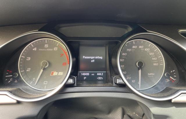 WAUCGAFR9DA071182 - 2013 AUDI S5 PREMIUM PLUS 黑色 照片 8