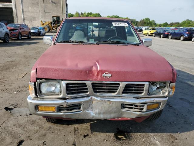 1N6SD16S2SC357707 - 1995 NISSAN TRUCK KING CAB XE RED photo 5