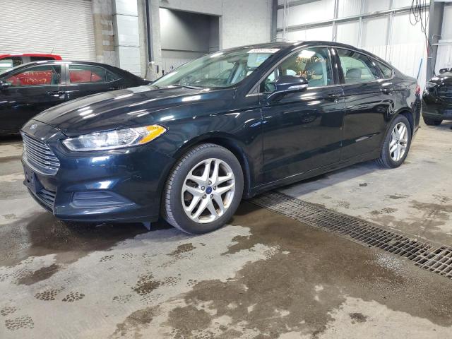 3FA6P0HD7ER223338 - 2014 FORD FUSION SE BLACK photo 1