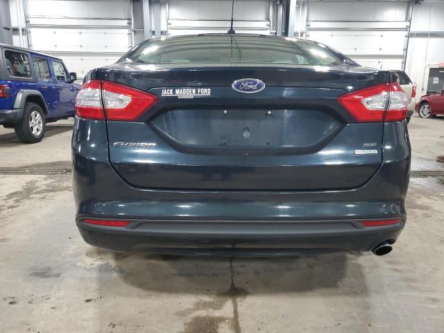 3FA6P0HD7ER223338 - 2014 FORD FUSION SE BLACK photo 6