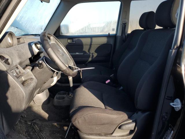 JTLKT324364036238 - 2006 TOYOTA SCION XB BLACK photo 7
