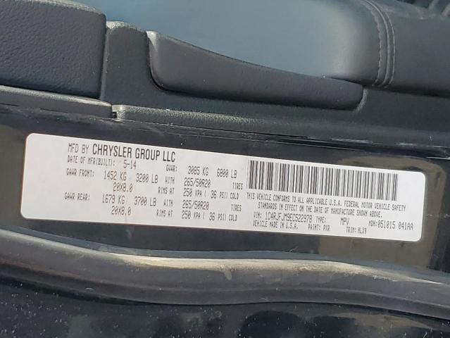 1C4RJFJM9EC522978 - 2014 JEEP GRAND CHER SUMMIT 黑色 照片 13