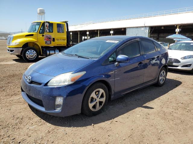 JTDKN3DU7A0148141 - 2010 TOYOTA PRIUS BLUE photo 1