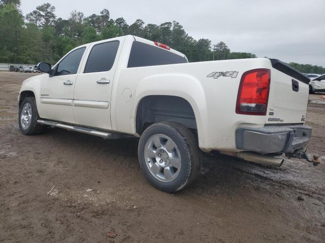 3GTP2VE35BG322267 - 2011 GMC SIERRA K1500 SLE WHITE photo 2