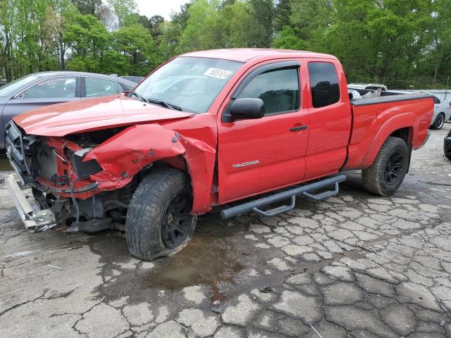 5TEUU42N27Z453732 - 2007 TOYOTA TACOMA ACCESS CAB წითელი ფოტო 1