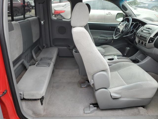 5TEUU42N27Z453732 - 2007 TOYOTA TACOMA ACCESS CAB წითელი ფოტო 10