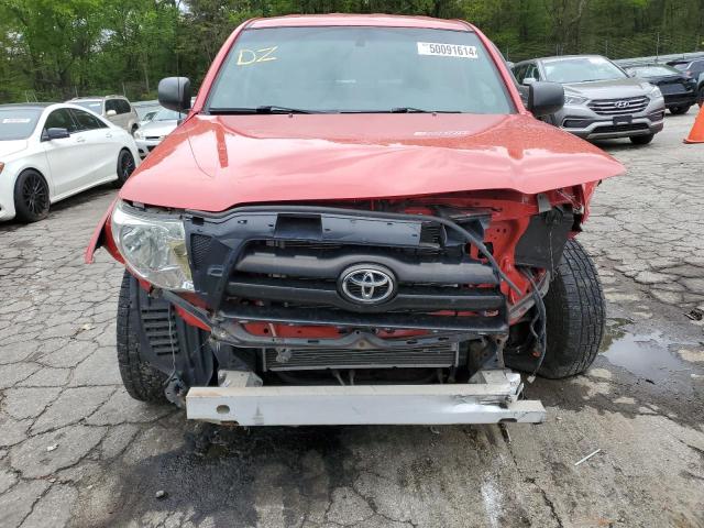 5TEUU42N27Z453732 - 2007 TOYOTA TACOMA ACCESS CAB წითელი ფოტო 5