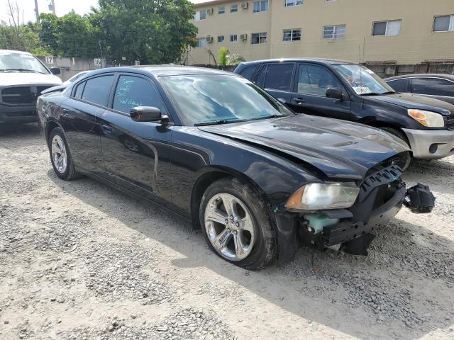 2C3CDXHG7EH342175 - 2014 DODGE CHARGER SXT BLACK photo 4