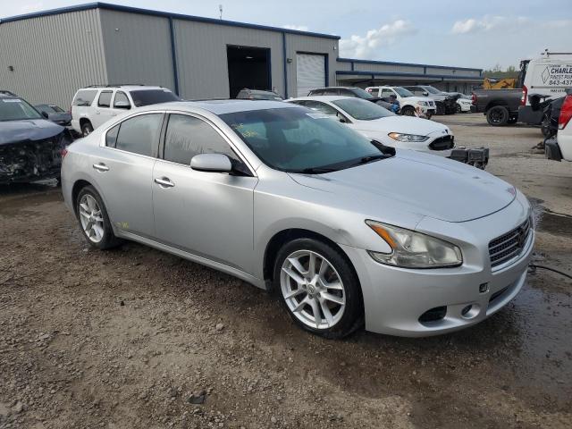 1N4AA51E49C824299 - 2009 NISSAN MAXIMA S SILVER photo 4