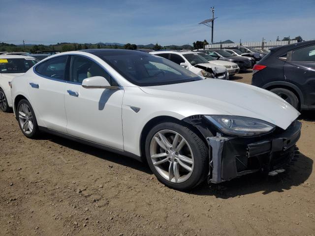 5YJSA1AG9DFP08259 - 2013 TESLA MODEL S 白色 照片 4