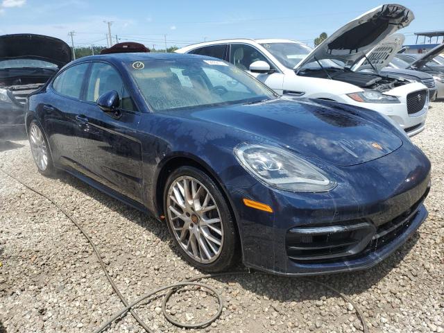 WP0AJ2A73ML120002 - 2021 PORSCHE PANAMERA BASE BLUE photo 4