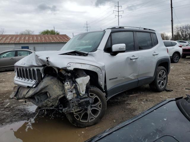 ZACCJBDT8GPD28085 - 2016 JEEP RENEGADE LIMITED SILVER photo 1