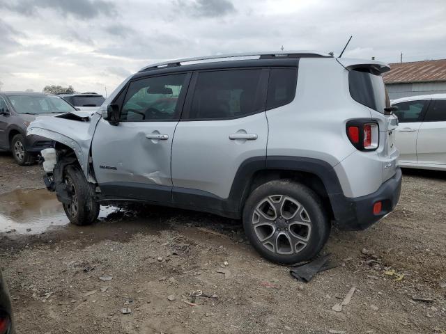 ZACCJBDT8GPD28085 - 2016 JEEP RENEGADE LIMITED SILVER photo 2