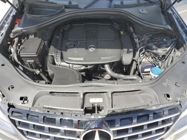 4JGDA5HB4CA064599 - 2012 MERCEDES-BENZ ML 350 4MATIC GRAY photo 12