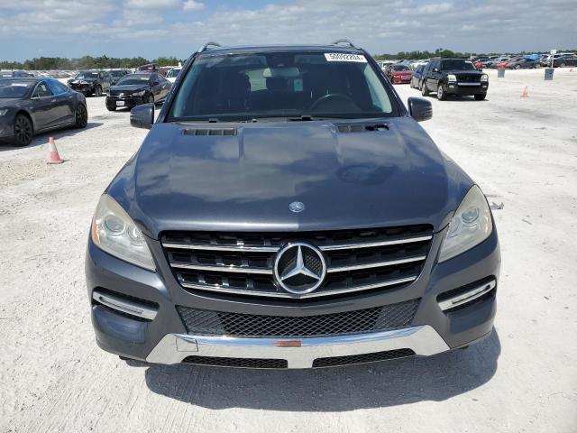4JGDA5HB4CA064599 - 2012 MERCEDES-BENZ ML 350 4MATIC GRAY photo 5
