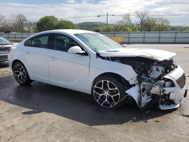 2G4GL5EX5H9141247 - 2017 BUICK REGAL SPORT TOURING WHITE photo 4