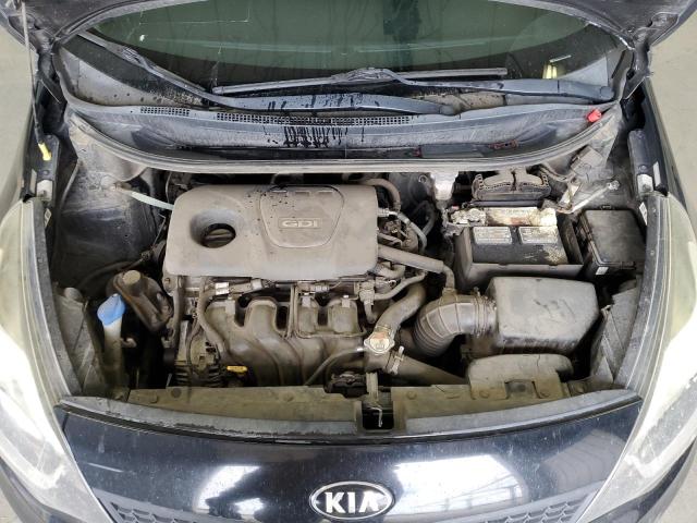 KNADM4A37H6029118 - 2017 KIA RIO LX BLACK photo 11