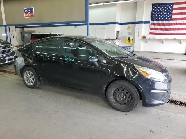 KNADM4A37H6029118 - 2017 KIA RIO LX BLACK photo 4