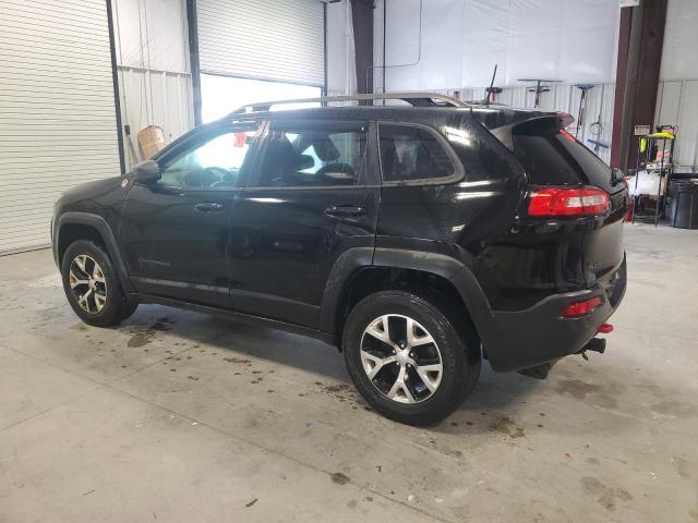 1C4PJMBSXHW639223 - 2017 JEEP CHEROKEE TRAILHAWK BLACK photo 2