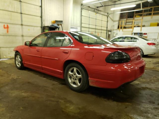 1G2WP52K6WF219105 - 1998 PONTIAC GRAND PRIX GT RED photo 2