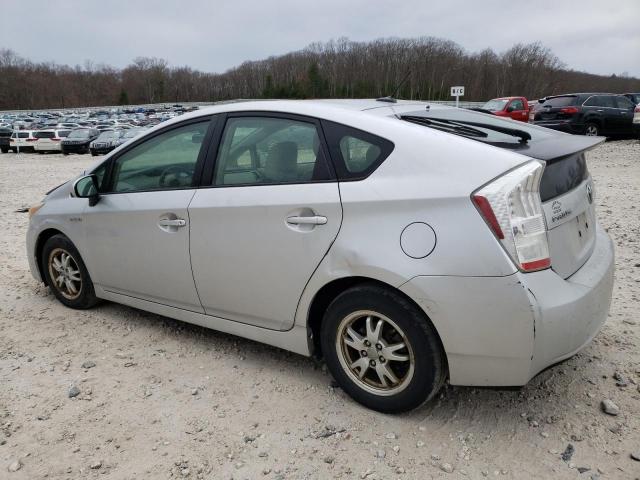 JTDKN3DU8A5096165 - 2010 TOYOTA PRIUS SILVER photo 2