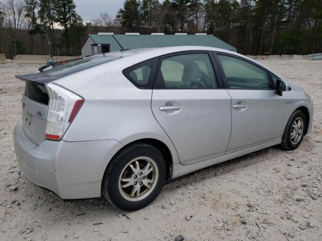 JTDKN3DU8A5096165 - 2010 TOYOTA PRIUS SILVER photo 3