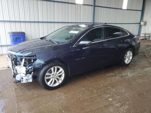 1G1ZF5SU1JF142352 - 2018 CHEVROLET MALIBU HYBRID BLUE photo 1