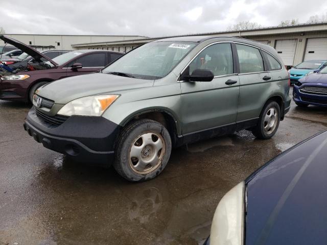 JHLRE38367C015588 - 2007 HONDA CR-V LX GREEN photo 1