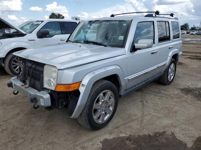 1J8HG68278C181852 - 2008 JEEP COMMANDER OVERLAND SILVER photo 1