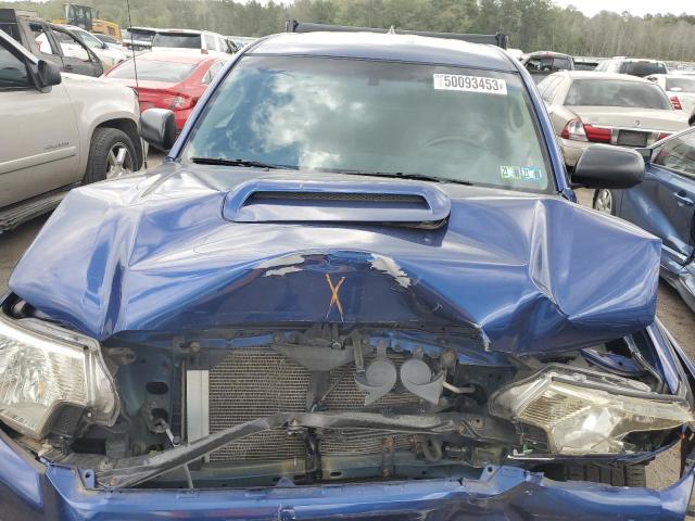 5TFUU4EN2FX114129 - 2015 TOYOTA TACOMA ACCESS CAB ლურჯი ფოტო 11