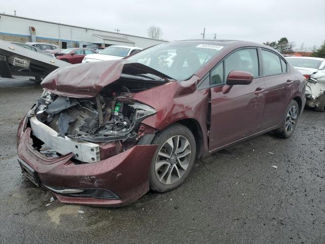 19XFB2F88FE294681 - 2015 HONDA CIVIC EX BURGUNDY photo 1