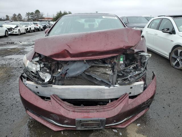 19XFB2F88FE294681 - 2015 HONDA CIVIC EX BURGUNDY photo 5