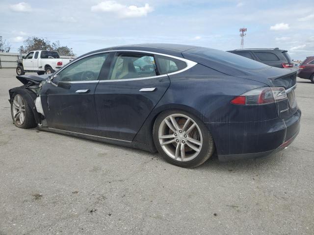 5YJSA1CP7DFP12954 - 2013 TESLA MODEL S BLACK photo 2
