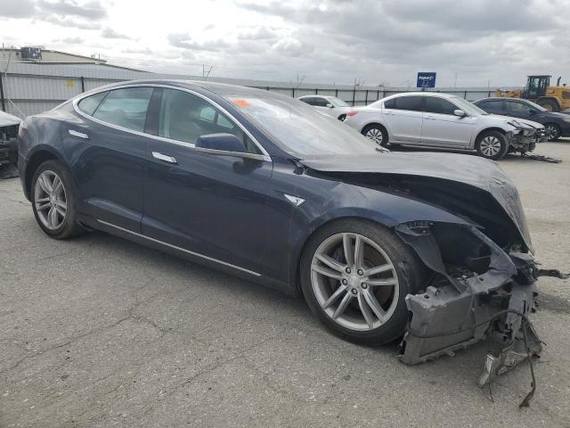 5YJSA1CP7DFP12954 - 2013 TESLA MODEL S BLACK photo 4