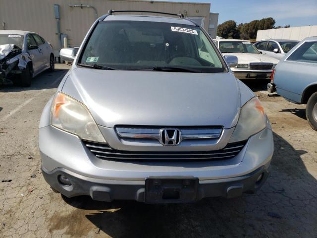 JHLRE48729C001182 - 2009 HONDA CR-V EXL SILVER photo 5