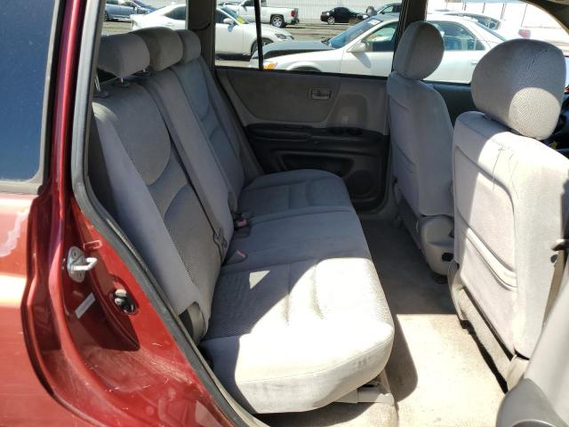 JTEGF21A610009461 - 2001 TOYOTA HIGHLANDER BURGUNDY photo 10