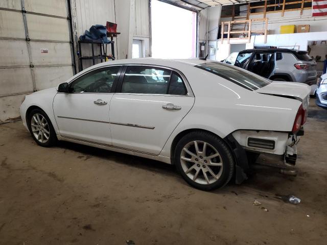 1G1ZE5EU4BF358597 - 2011 CHEVROLET MALIBU LTZ WHITE photo 2