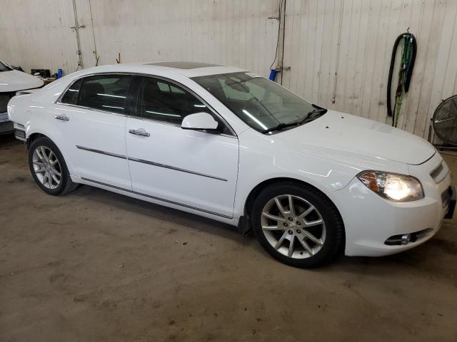1G1ZE5EU4BF358597 - 2011 CHEVROLET MALIBU LTZ WHITE photo 4