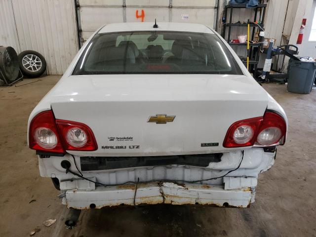 1G1ZE5EU4BF358597 - 2011 CHEVROLET MALIBU LTZ WHITE photo 6