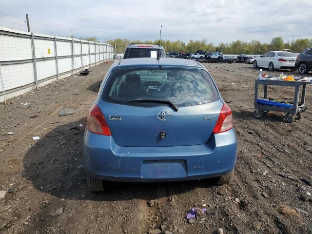 JTDJT923775107048 - 2007 TOYOTA YARIS BLUE photo 6