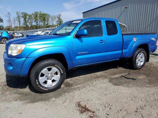 5TEUU42N75Z098733 - 2005 TOYOTA TACOMA ACCESS CAB BLUE photo 1