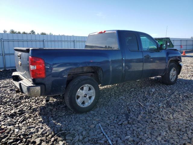 1GCRKSE7XDZ327588 - 2013 CHEVROLET SILVERADO K1500 LT BLUE photo 3