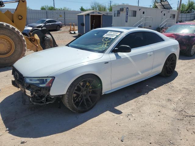 WAUCGAFR7EA025416 - 2014 AUDI S5 PREMIUM PLUS თეთრი ფოტო 1