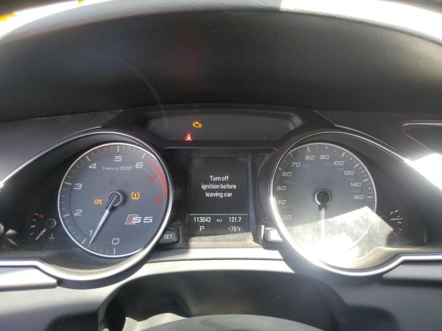 WAUCGAFR7EA025416 - 2014 AUDI S5 PREMIUM PLUS თეთრი ფოტო 9