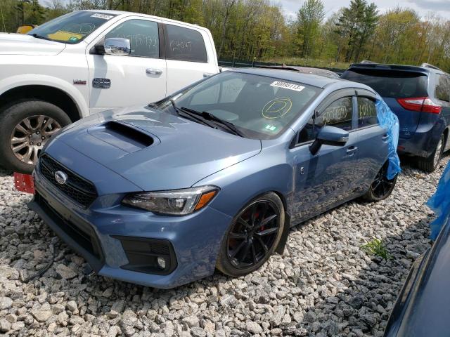 JF1VA1K66J9825988 - 2018 SUBARU WRX LIMITED BLUE photo 1