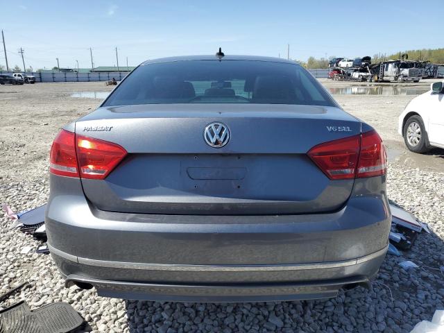 1VWCM7A31FC062885 - 2015 VOLKSWAGEN PASSAT SEL GRAY photo 6